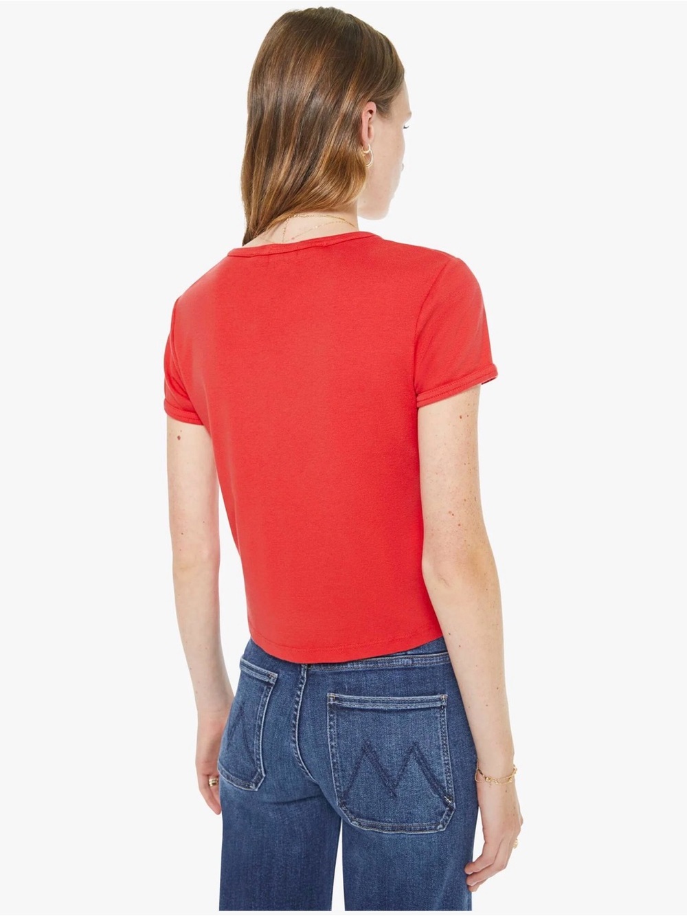 MOTHER The Itty Bitty Ringer ‘Rookie Mistake' Tee Size Small - Picture 5 of 10